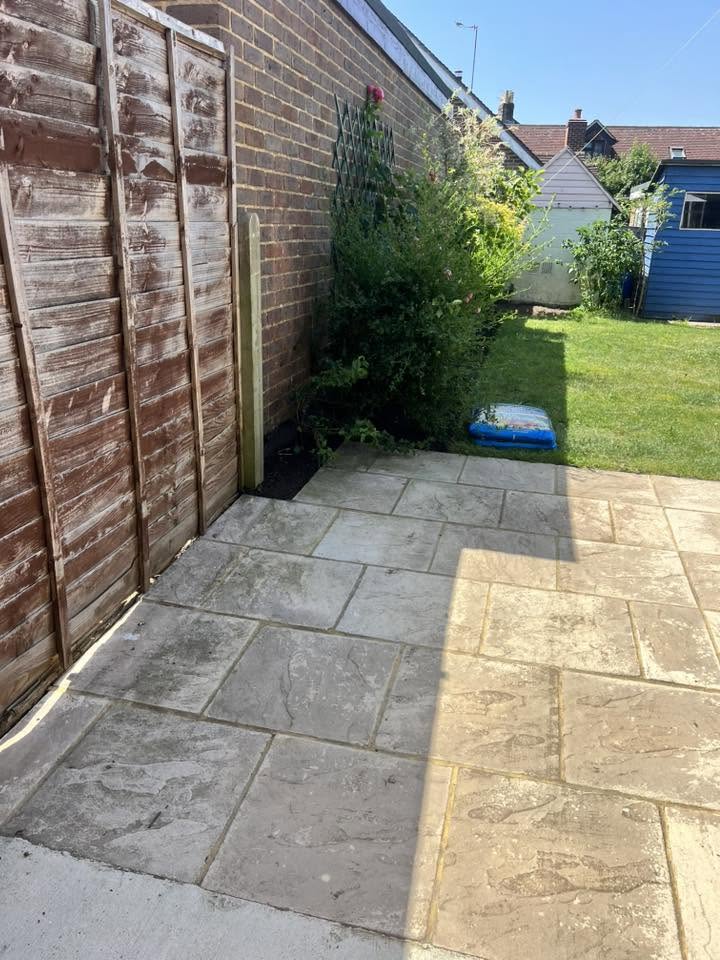 Patio clearance & border prep
