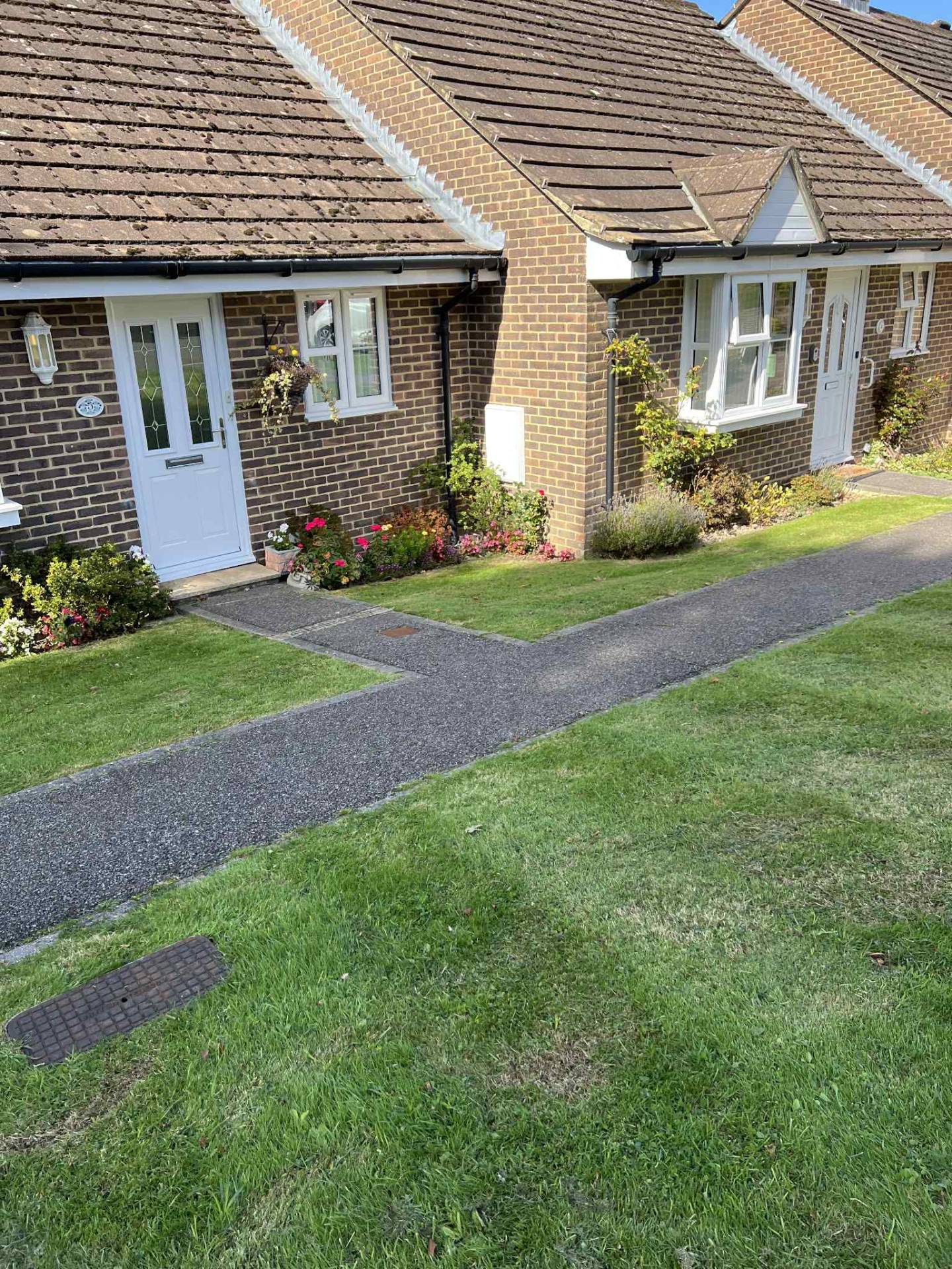 Bungalow front garden care