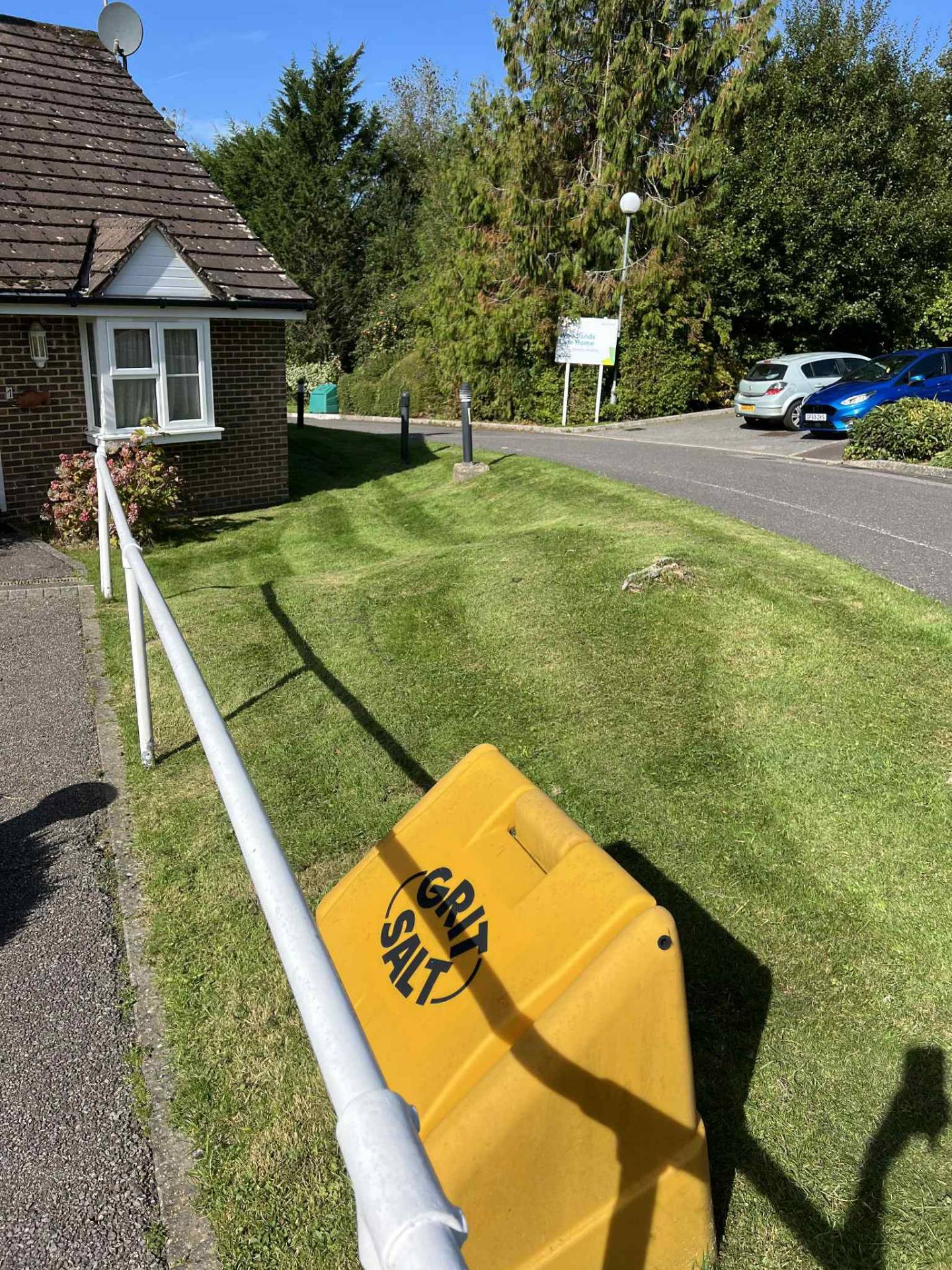 Verge cut & site tidy